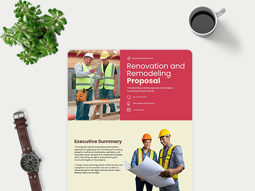 Construction Proposal Templates